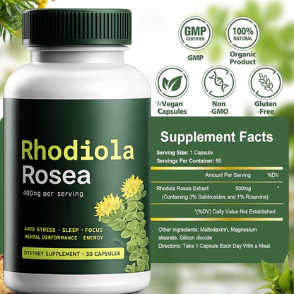 Rhodiola Rosea Dietary Supplement