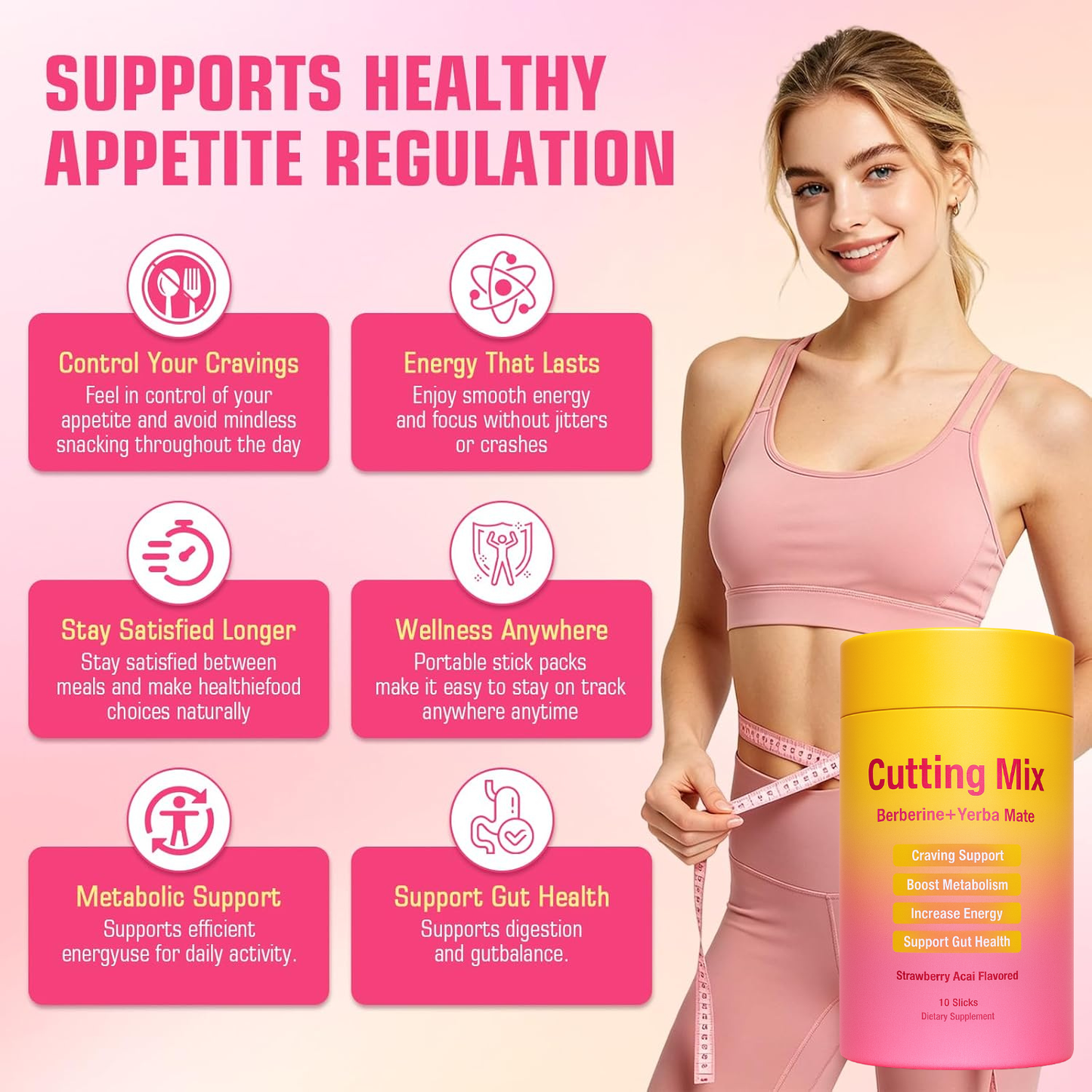 Cutting Drink Mix Berberine + Yerba Mate