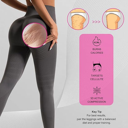 High Waisted And Hip Lifting Yoga Pants