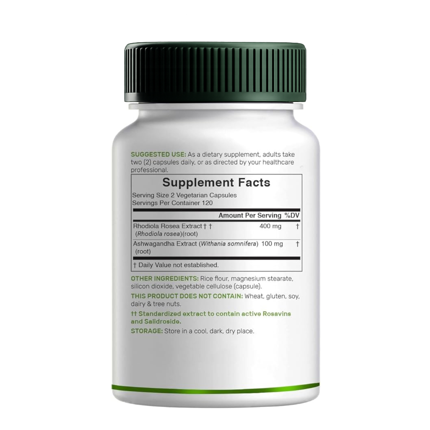 Rhodiola Rosea Dietary Supplement